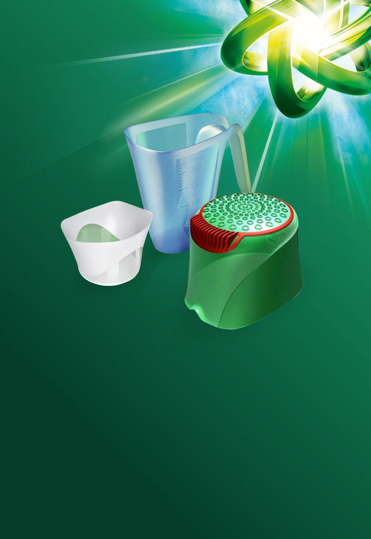 Variety of free dosing cap for powder or liquid detergent